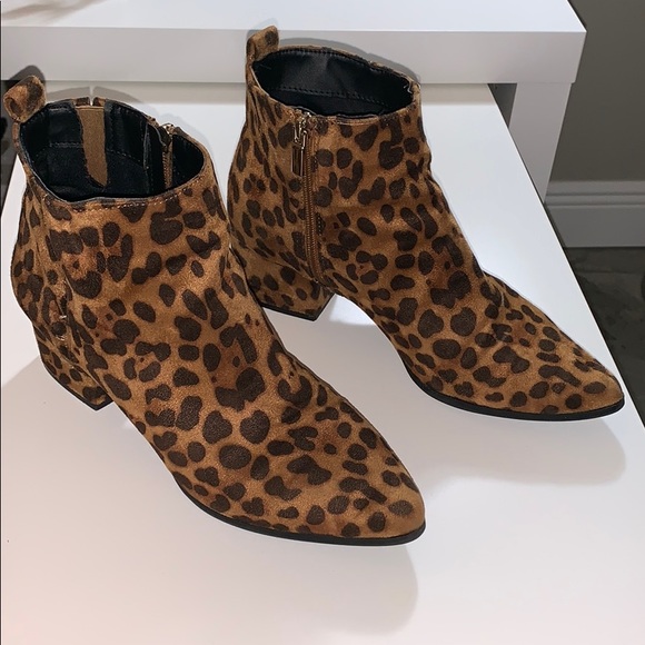 leopard booties target